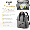 Multi-function Baby Diaper Bag Backpack With Stroller Straps